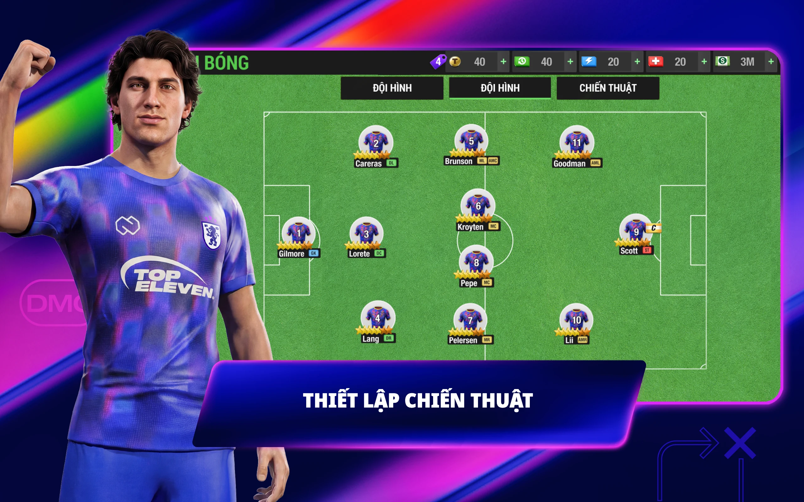 Top Eleven: Quản Lý Bóng Đá screenshot
