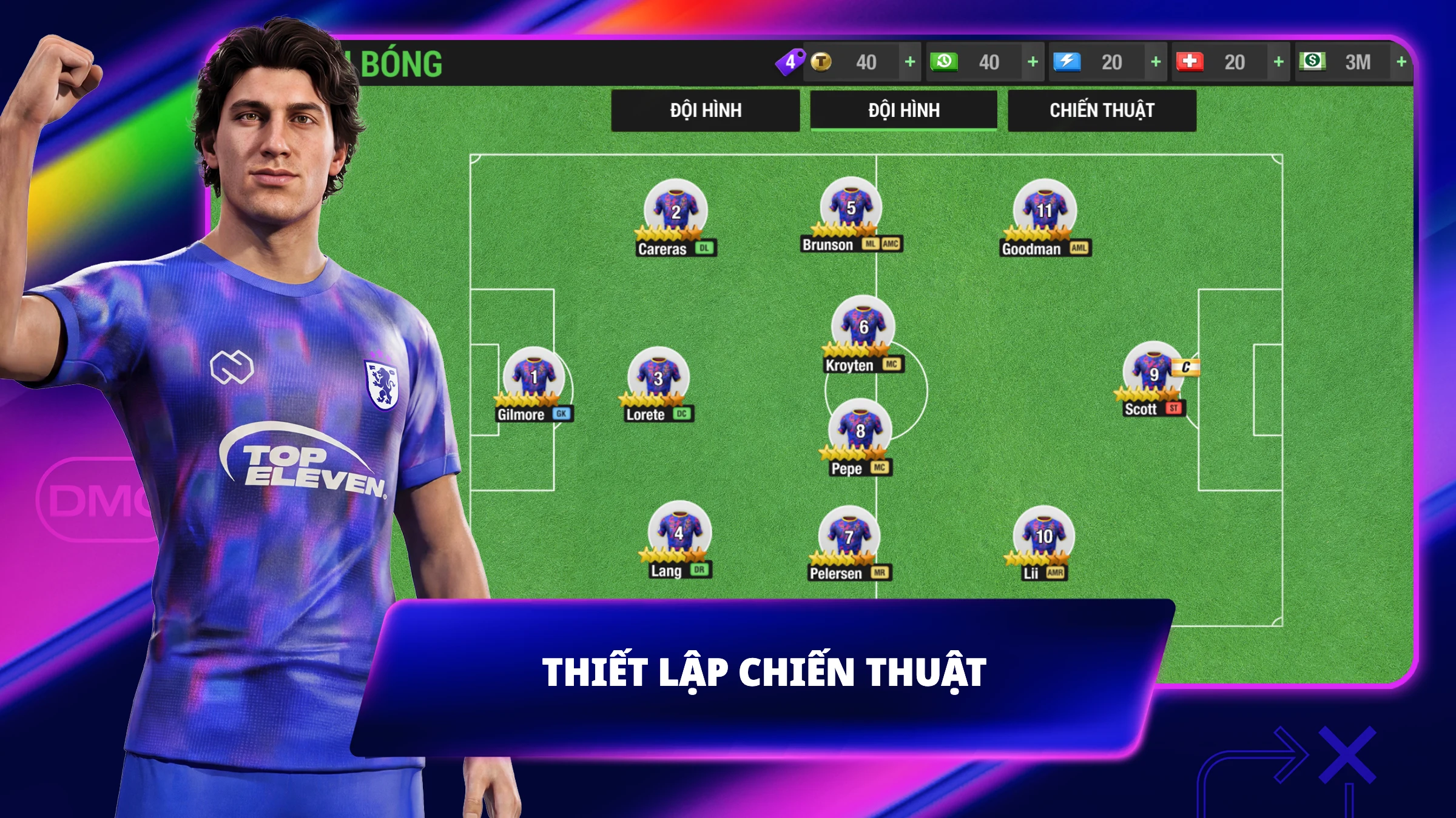 Top Eleven: Quản Lý Bóng Đá screenshot